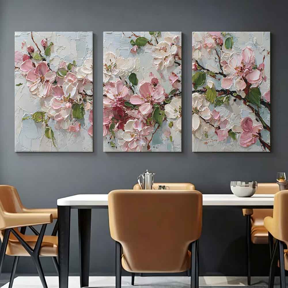 Art Print Framed - [2D Düz] 3 adet 11.81*15.74in/30*40cm Çerçeveli