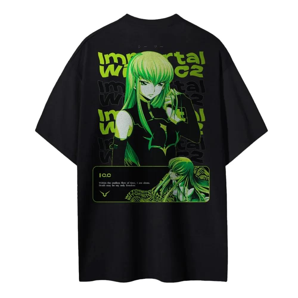 Anime Merchandise Store Japan - Yeni Code Geass Tişörtü C.C. Karakter