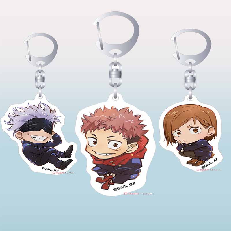 Jjk Anime Merchandise - Akrilik Malzeme Anahtarlık Jjk Yuji Itadori