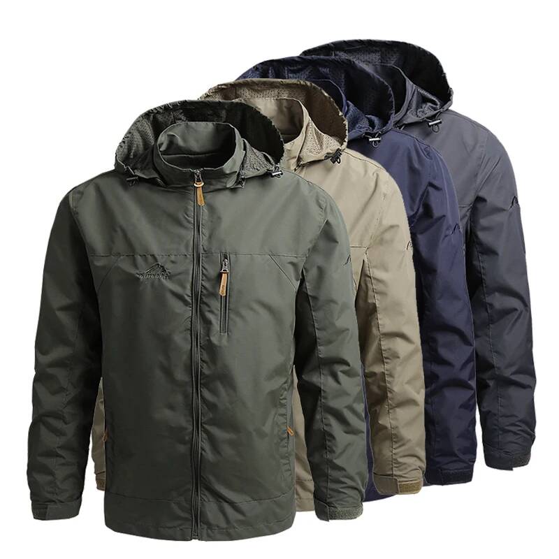 Windbreaker Anime Merchandise - Rüzgarlık Erkekler Taktik Ceket Su Geçirmez