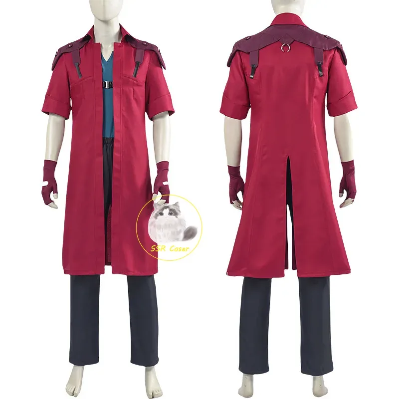 DMC5 Dante Cosplay Peruk Ünifo - Windbreaker Anime Merchandise incelemesi ve fiyatı