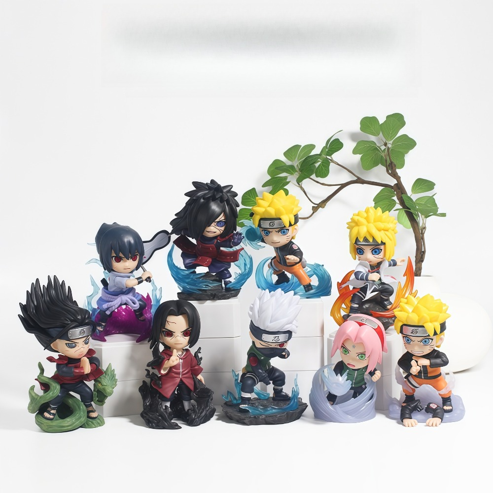 1-9 Çeşit Naruto Q-versiyon Fi - Anime Merchandise For Kids incelemesi ve fiyatı