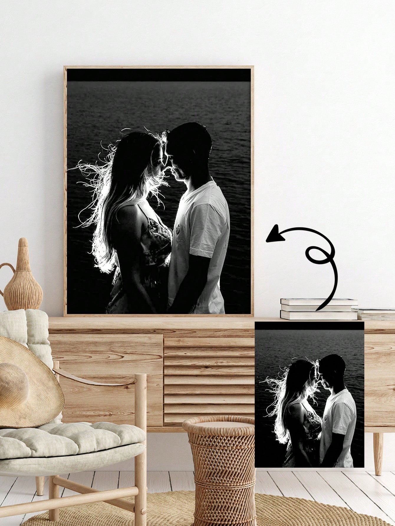 Kişiye Özel Fotoğraf Baskılı K - Art Print Framed incelemesi ve fiyatı