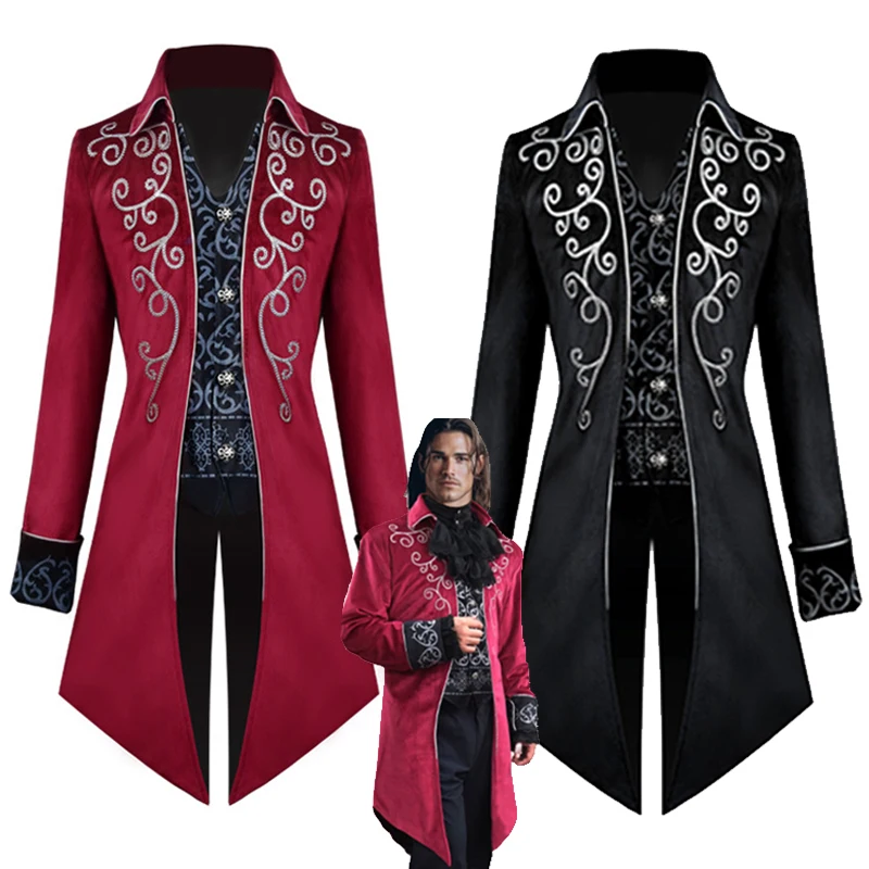 Ortaçağ smokin Steampunk Vinta - Windbreaker Anime Merchandise incelemesi ve fiyatı